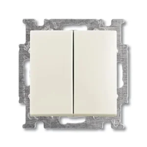 Διπλός Διακόπτης Φωτισμού Τοίχου Χωνευτός